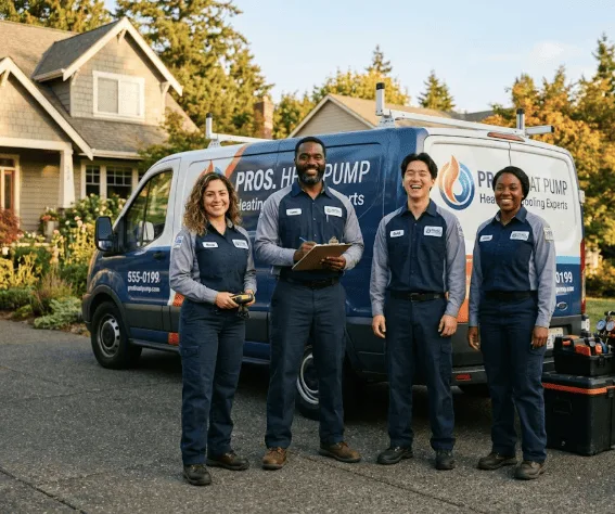 Heat Pump Installation company in Bayside, TX